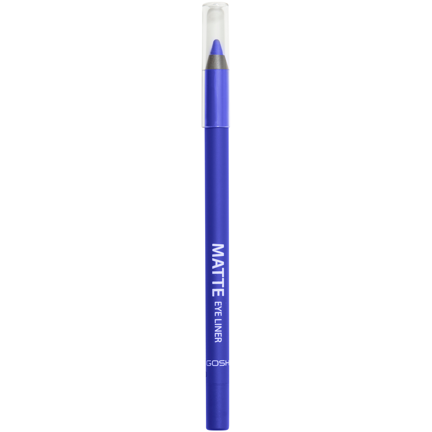Матовый водостойкий карандаш для глаз 008 crazy blue Gosh Matte, 1,2 гр