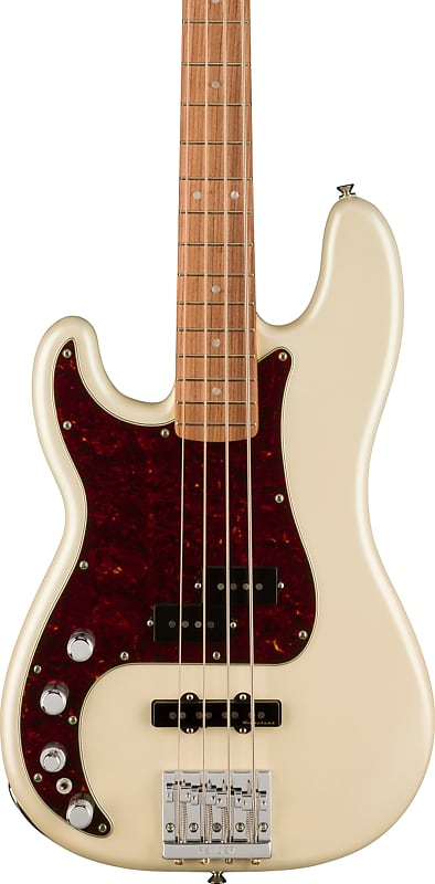 

Басс гитара Fender Player Plus Precision Bass Left-Handed 4-String Bass, Olympic Pearl