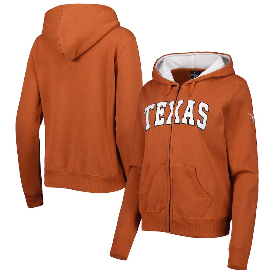 

Толстовка на молнии Colosseum Texas Longhorns, оранжевый