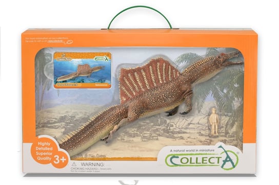 Коллекта, динозавр-спинозавр, плавающий в стае. Collecta