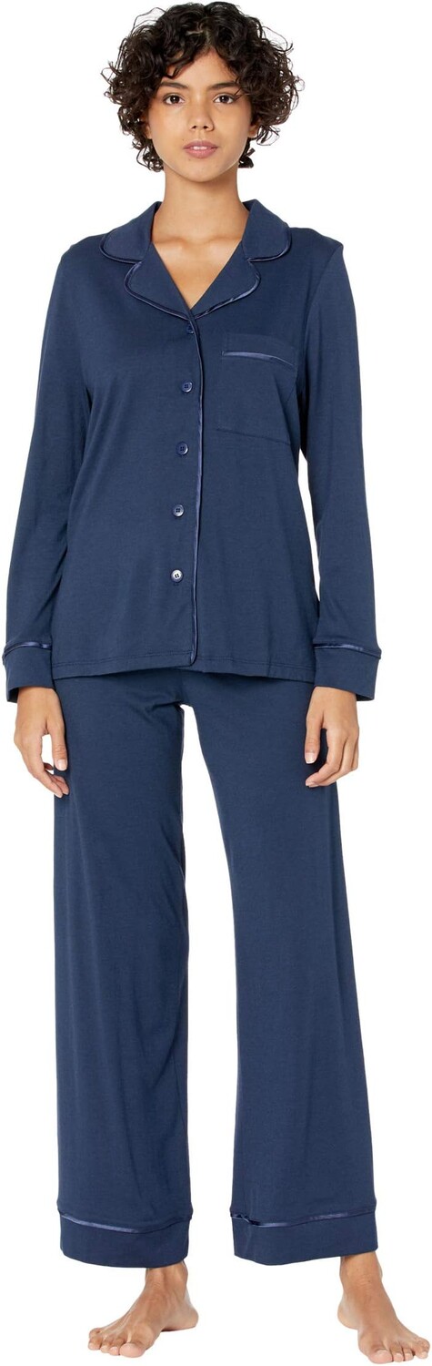 

Amore Petite Ls Top Pnt St Pj Cosabella, цвет Navy/Navy