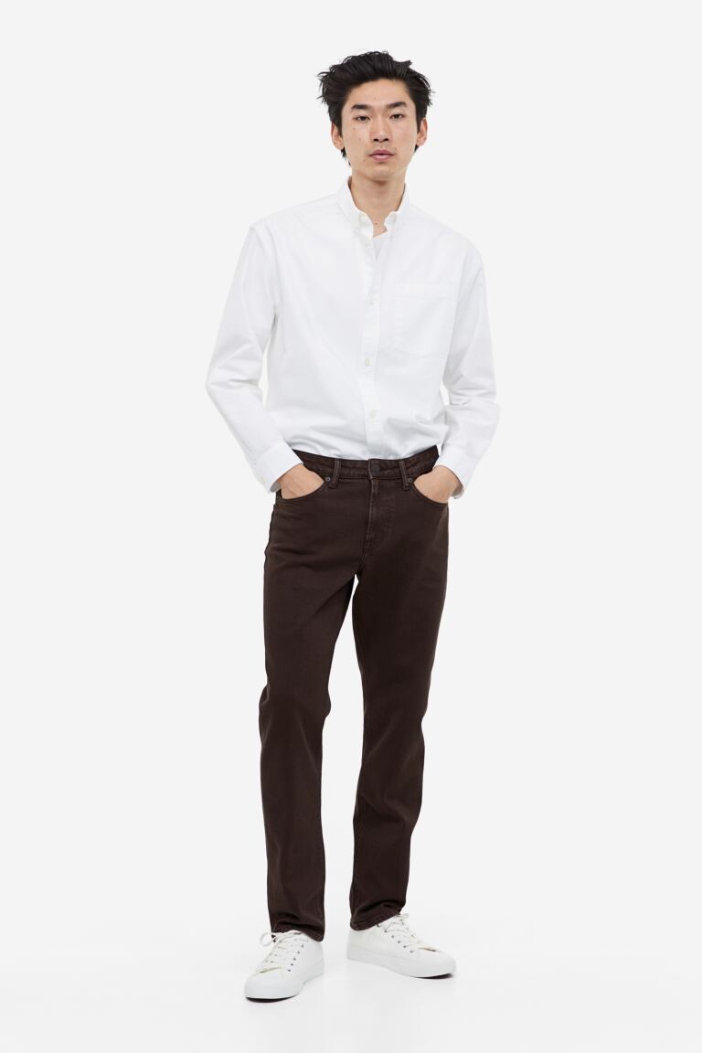 

Прямые джинсы стандартного кроя H&M