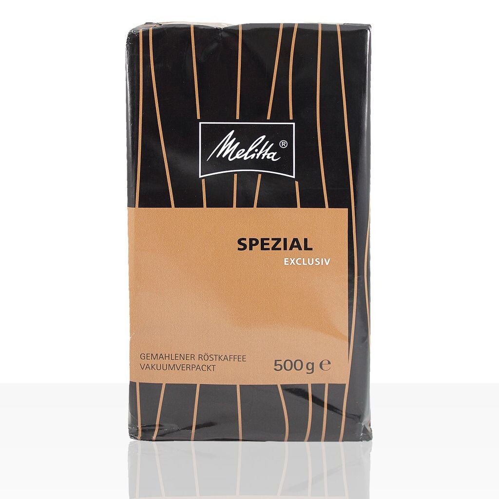 

Melitta Spezial Exclusive - кофе молотый 500г, фильтрованный кофе в вакуумной упаковке