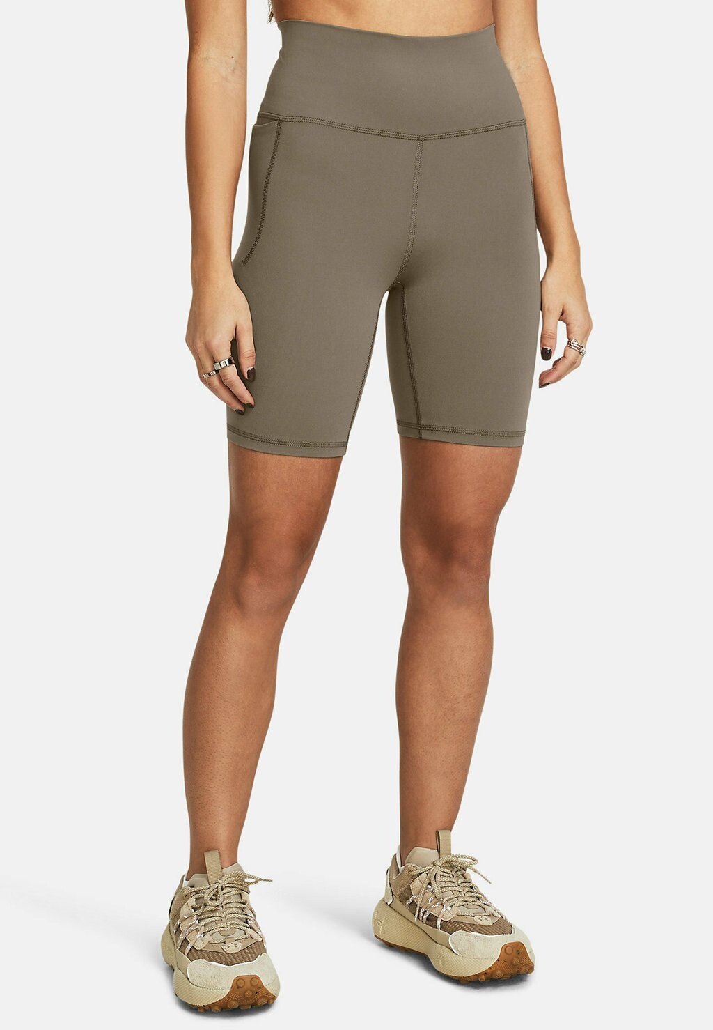

Леггинсы MERIDIAN Under Armour, цвет taupe dusk