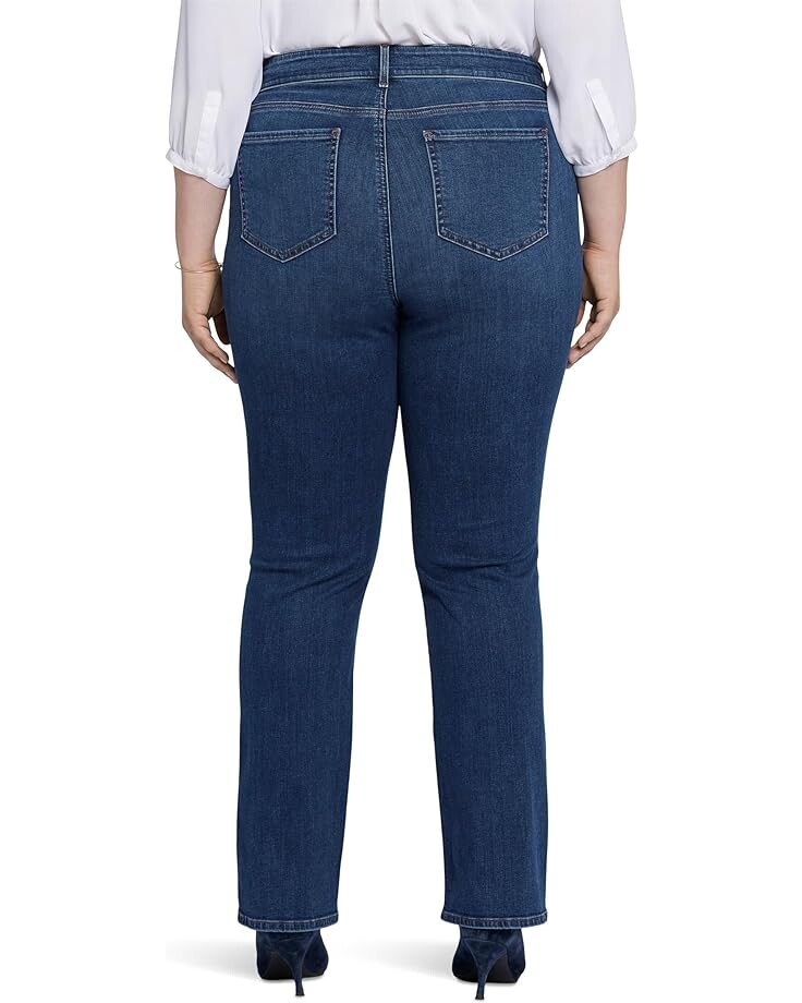 

Джинсы NYDJ Plus Size High-Rise Marilyn Straight in Gold Coast, цвет Gold Coast