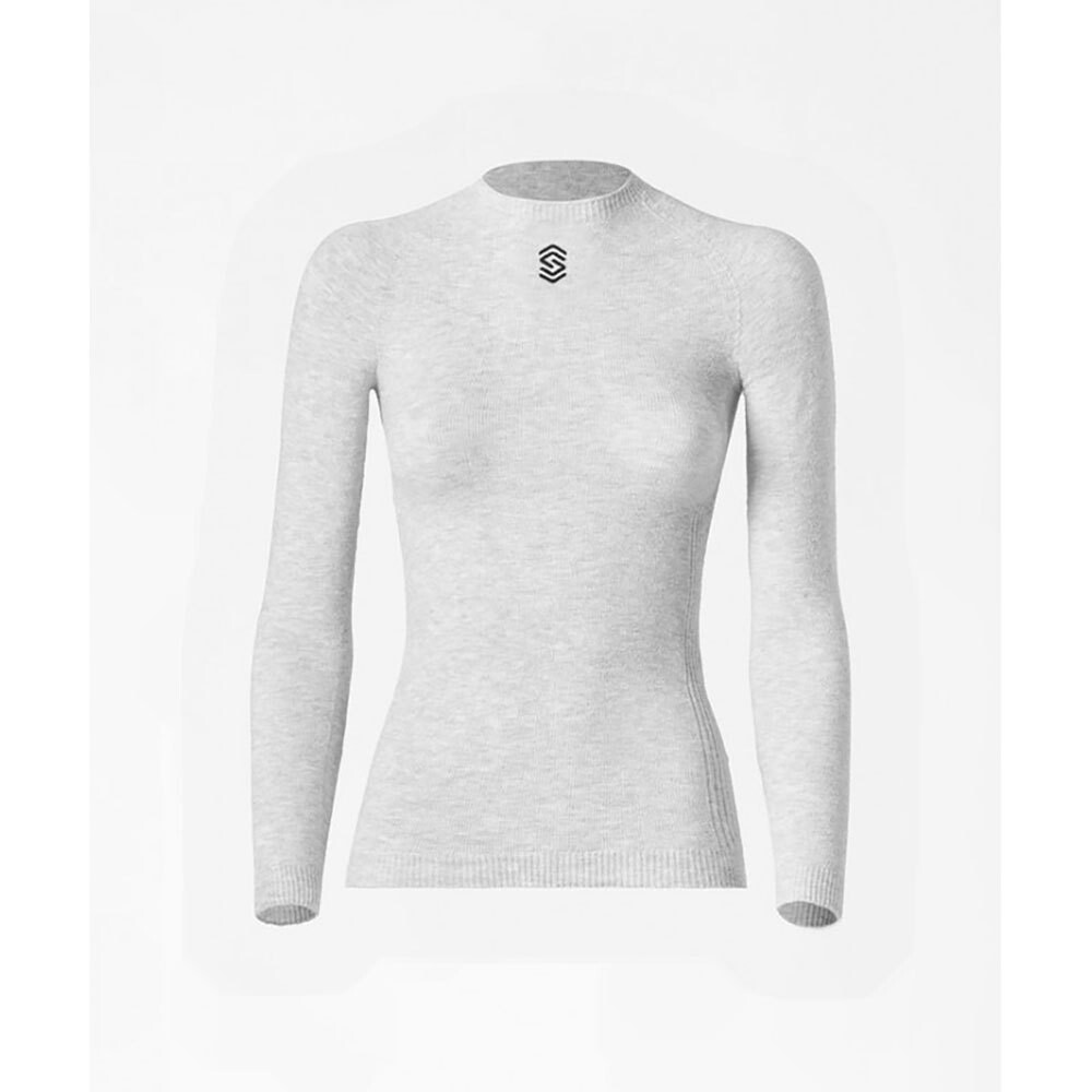 

Базовый слой с длинным рукавом Silverskin Stay Warm, серый
