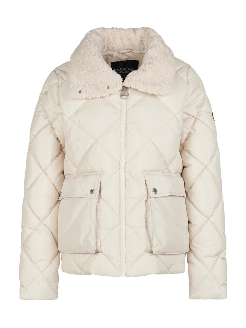 

Межсезонная куртка Barbour International Norton, крем