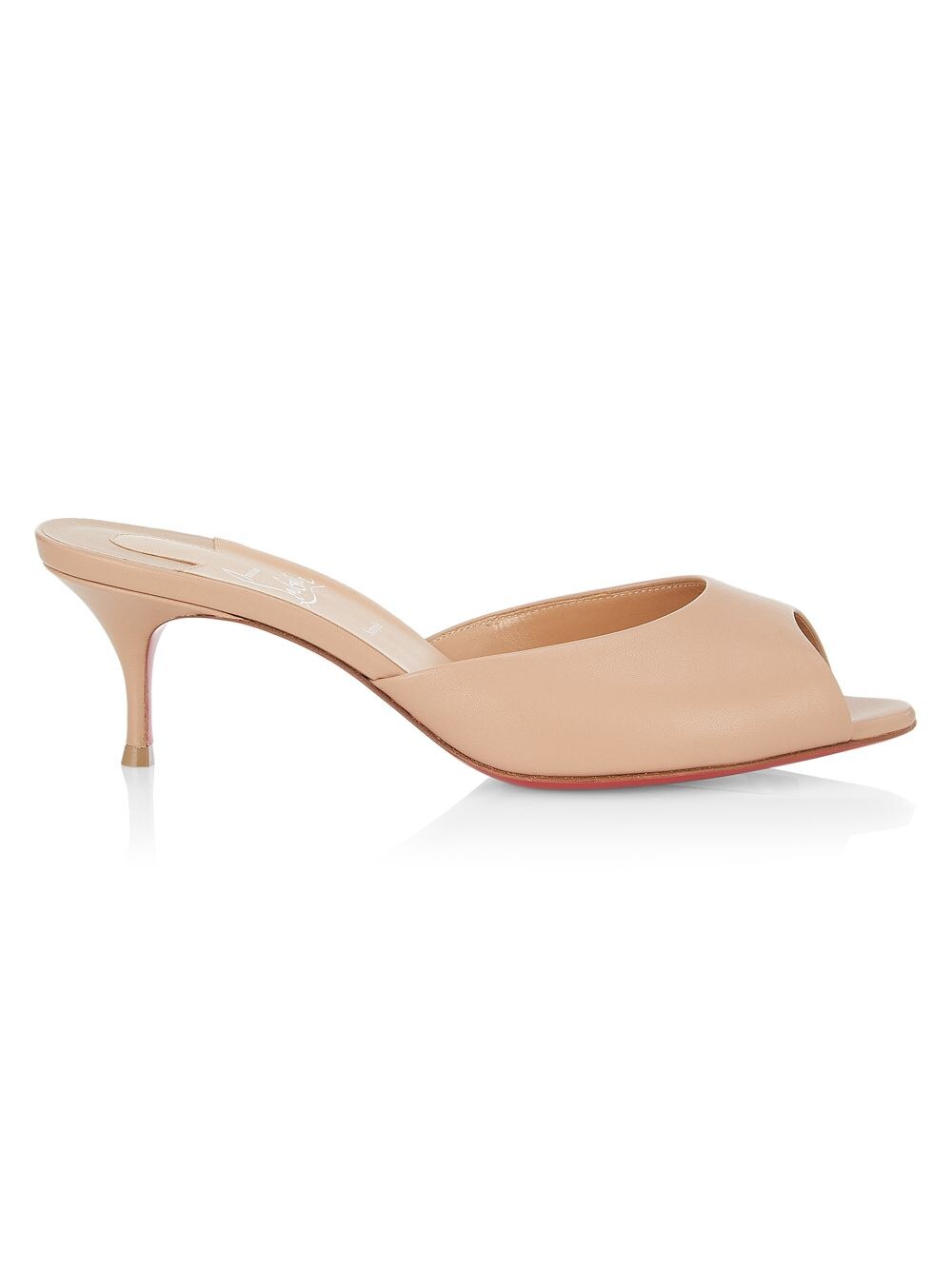 

Кожаные босоножки на каблуке-рюмочке Me Dolly 55MM Christian Louboutin