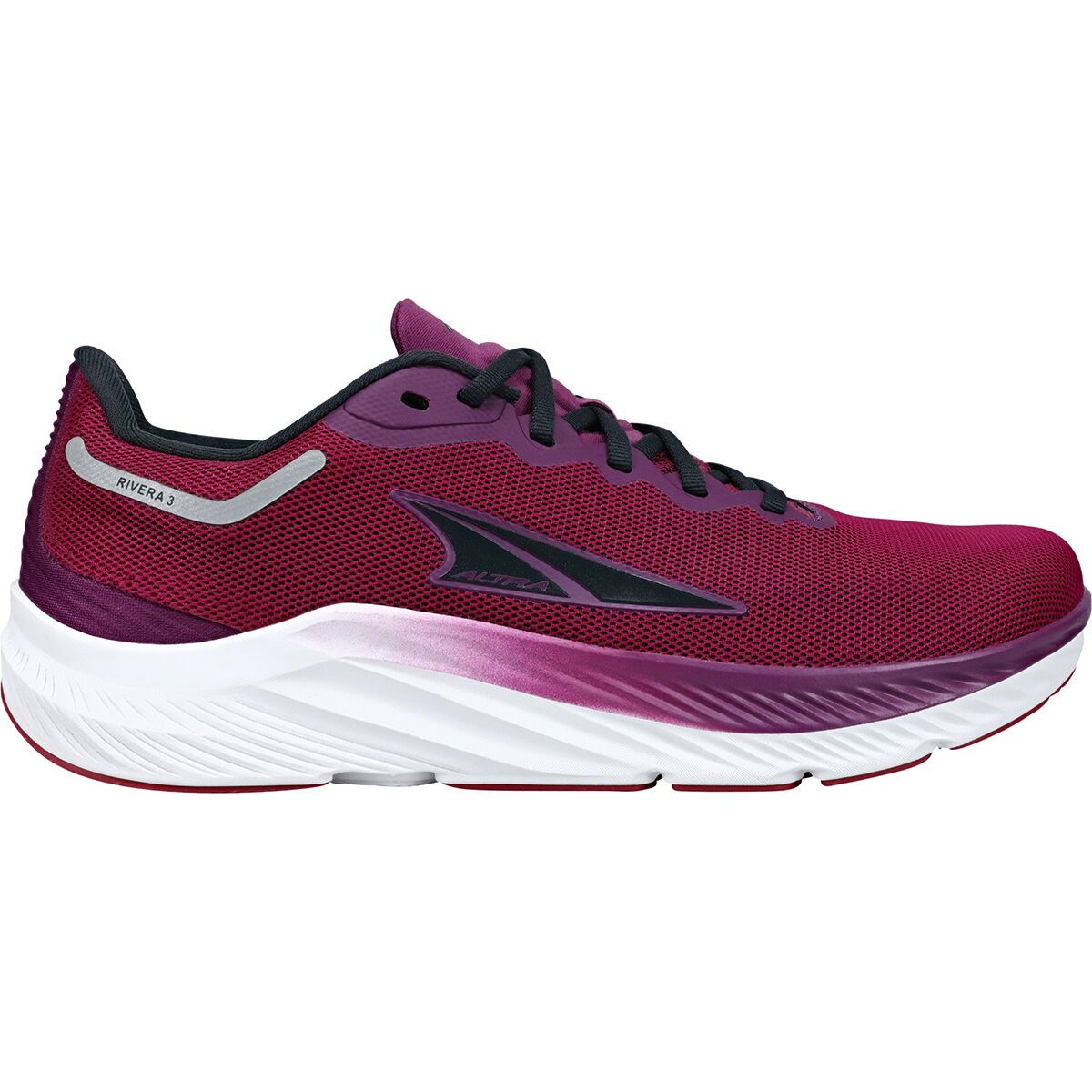 цена Кроссовки rivera 3 для бега Altra, цвет black/purple