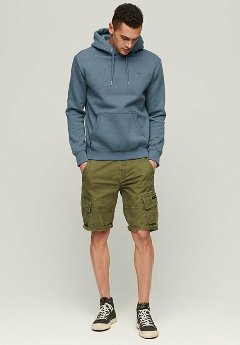 

Толстовка ESSENTIAL LOGO Superdry, цвет bluestone blue marl