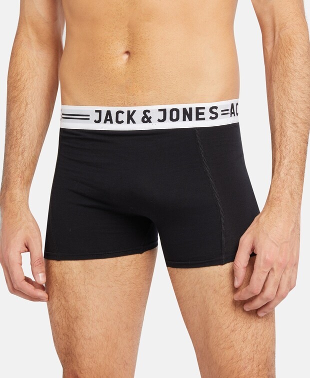

Шорты-боксеры, комплект из 3 шт. Jack & Jones, черный
