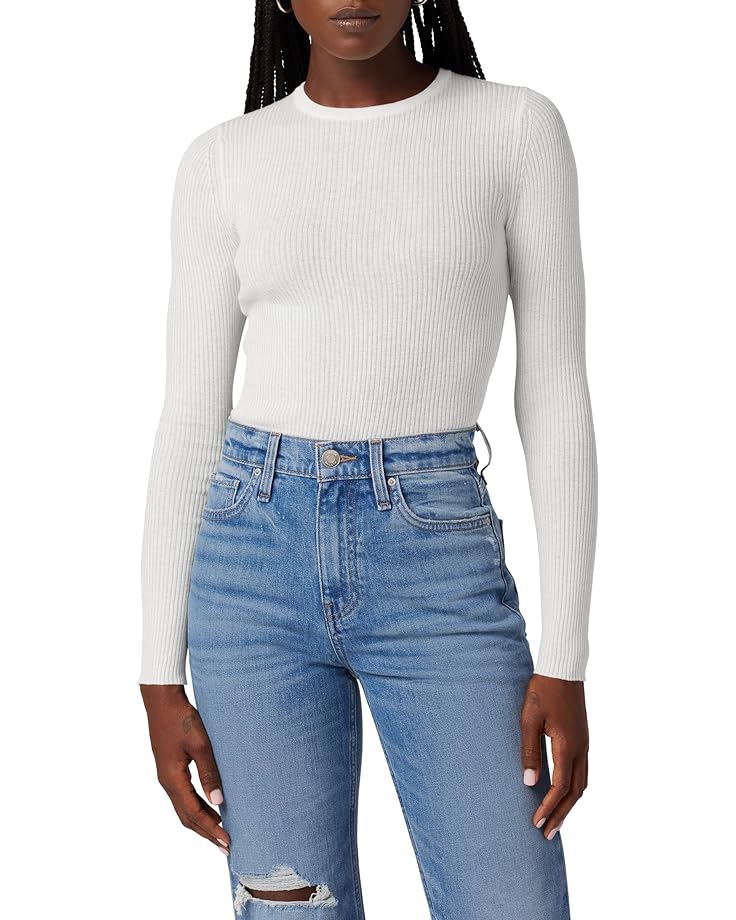цена Свитер Hudson Jeans Back Keyhole Sweater, белый