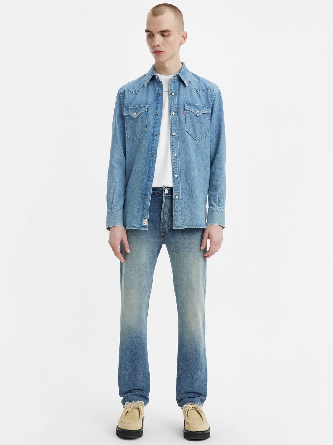 

Джинсы прямого кроя Levi's 501 Original, Misty Lake