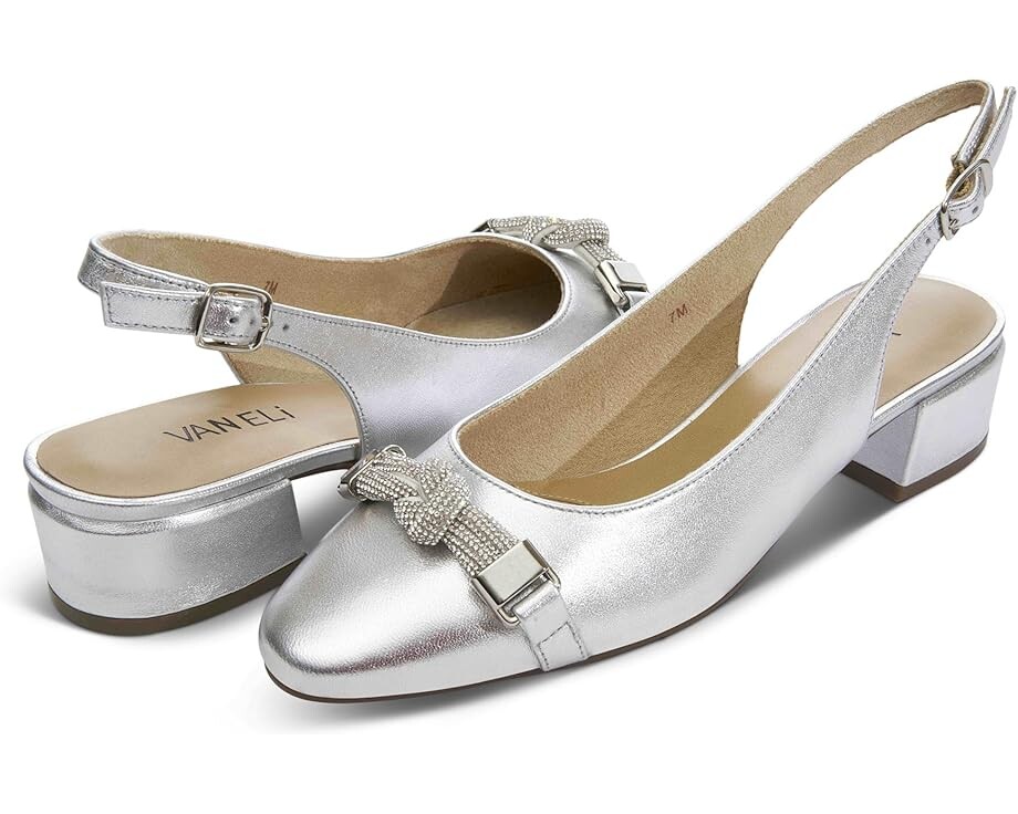 

Туфли Vaneli Aldora, цвет Silver Mercury