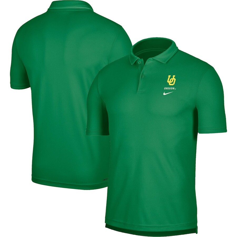 

Поло с коротким рукавом Nike Oregon Ducks, зеленый