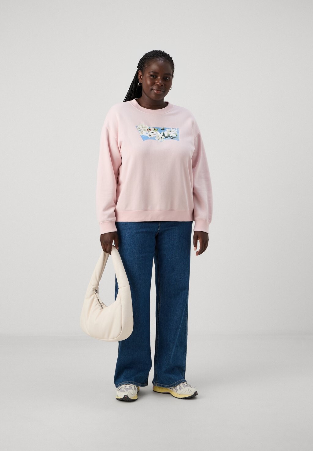 

Спортивный свитер EVERYDAY CREW Levi's, розовый
