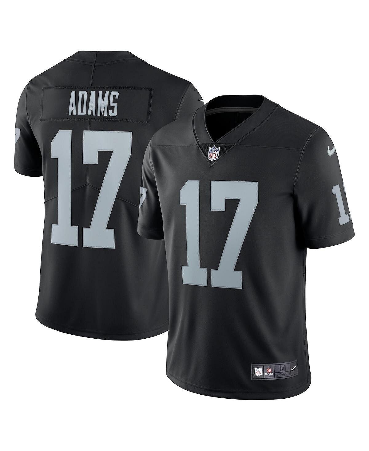 

Мужская черная майка Davante Adams Las Vegas Raiders Vapor Limited Nike