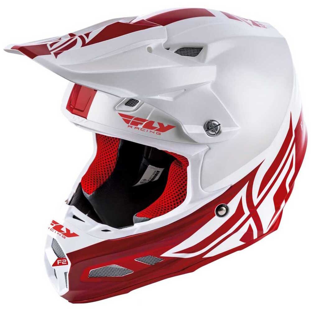 

Шлем для мотокросса Fly Racing F2 MIPS Shield 2020, белый
