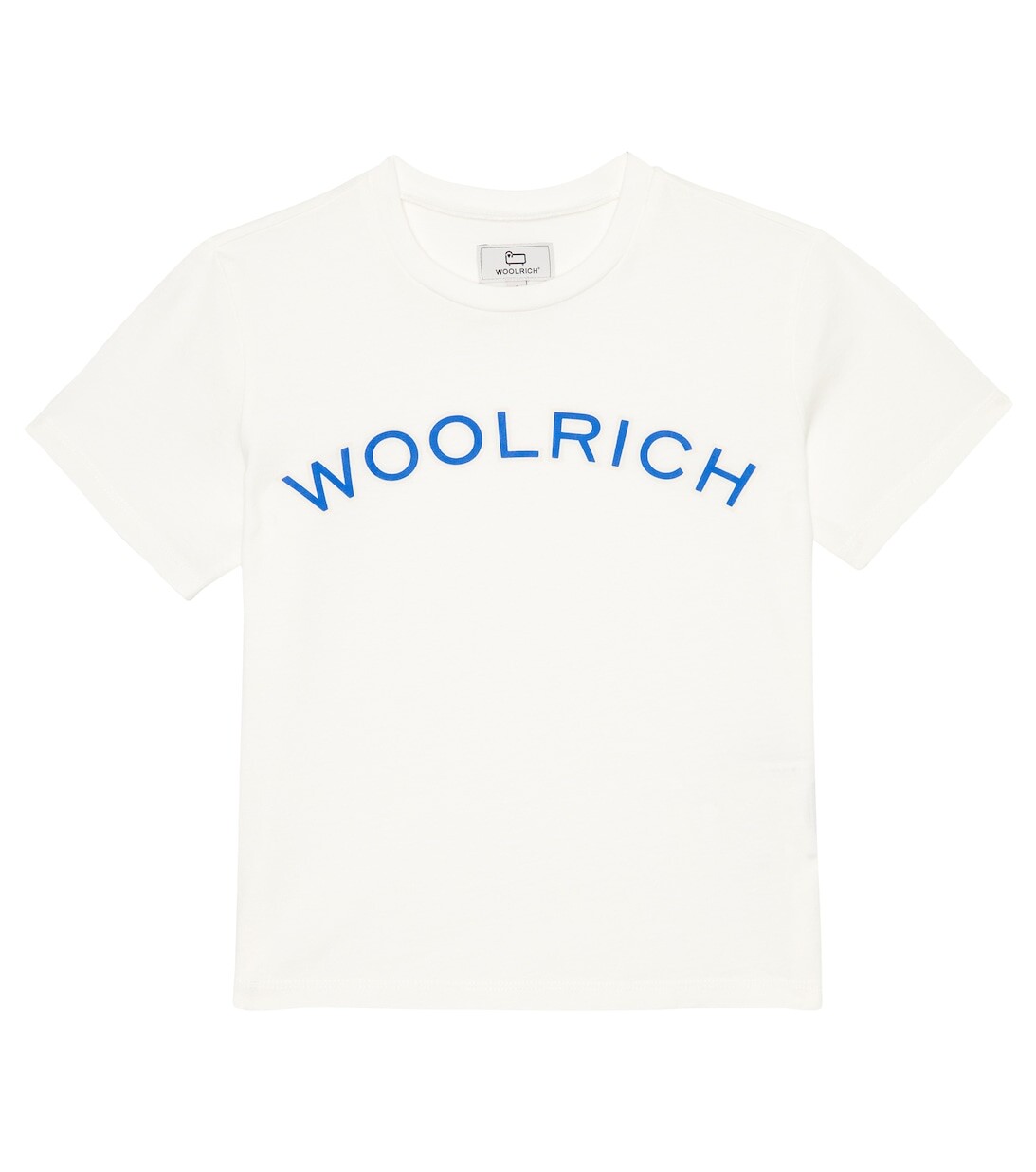 

Хлопковая футболка с логотипом Woolrich, белый