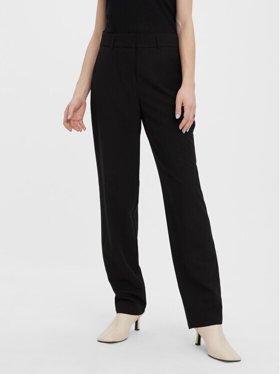 

Тканевые брюки прямого кроя Vero Moda, черный