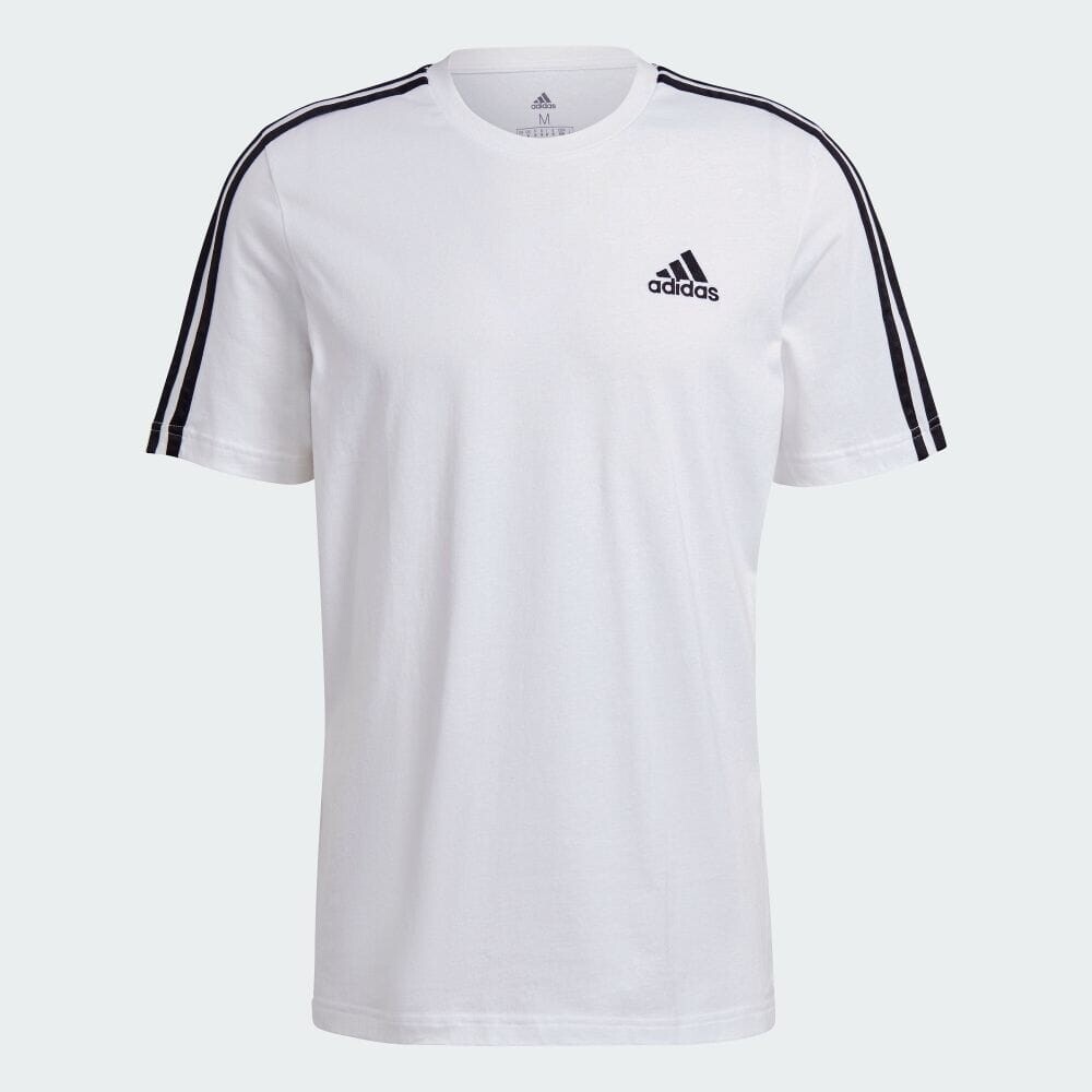 

Футболка Adidas ESSENTIALS 3-STRIPES TEE, белый