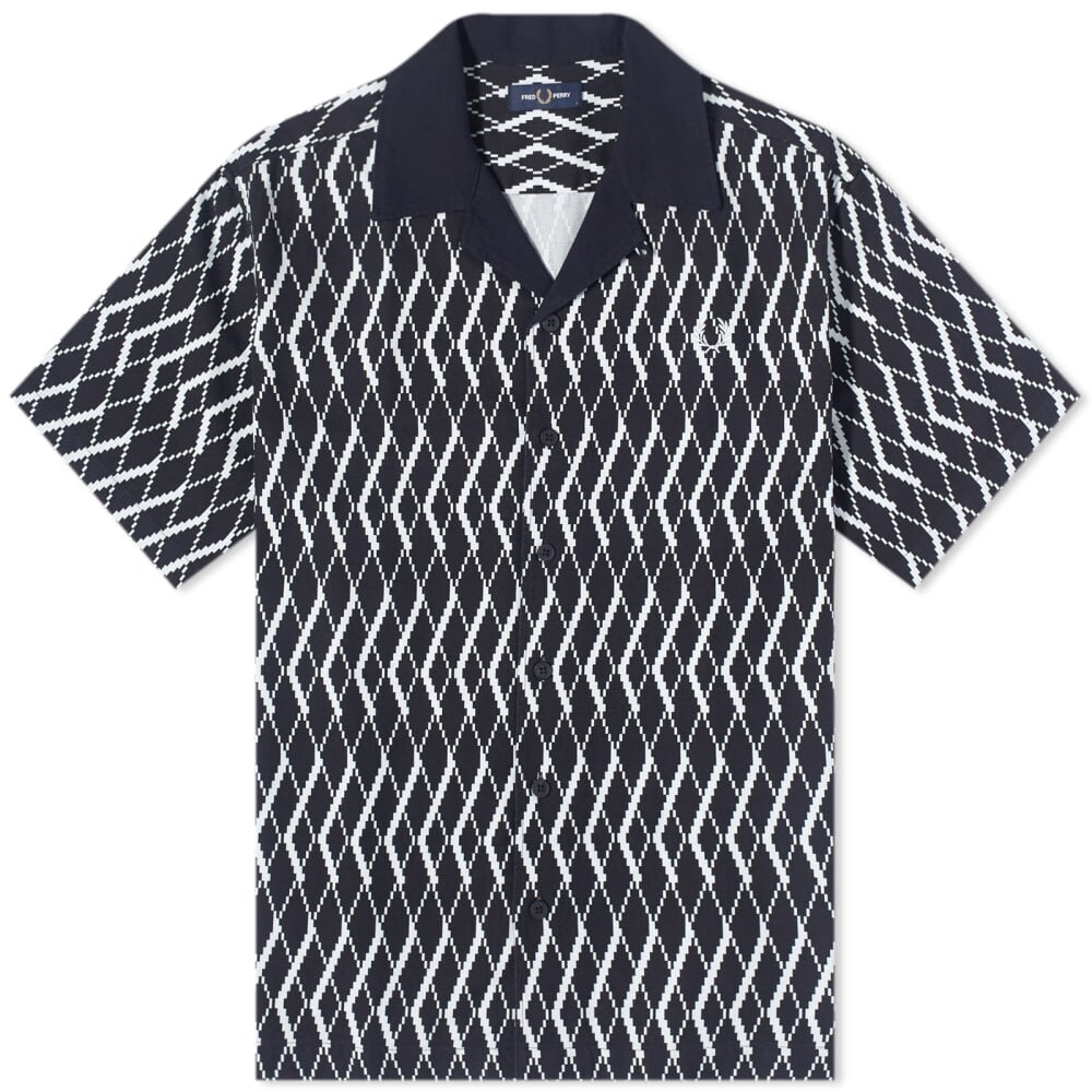 Отпускная рубашка с принтом Fred Perry Argyle