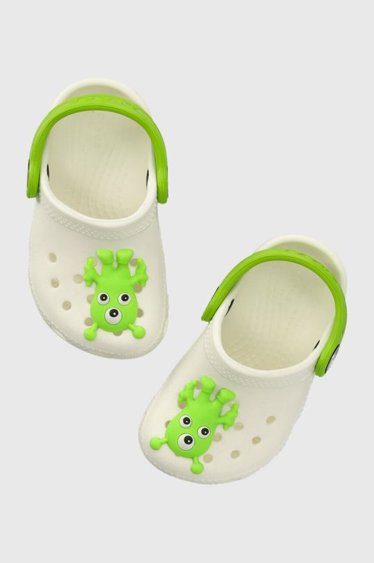 Детские тапочки Crocs, зеленый