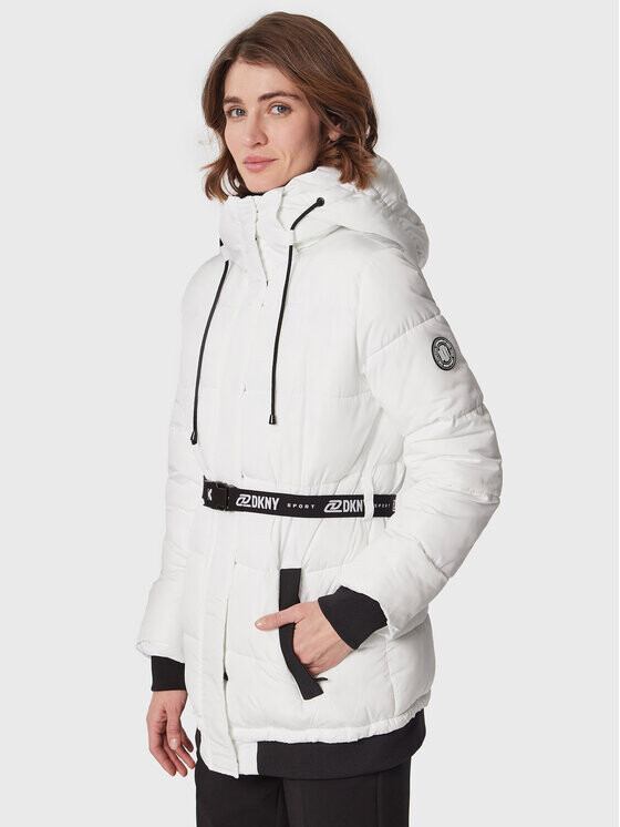 

Пуховик стандартного кроя Dkny Sport, белый