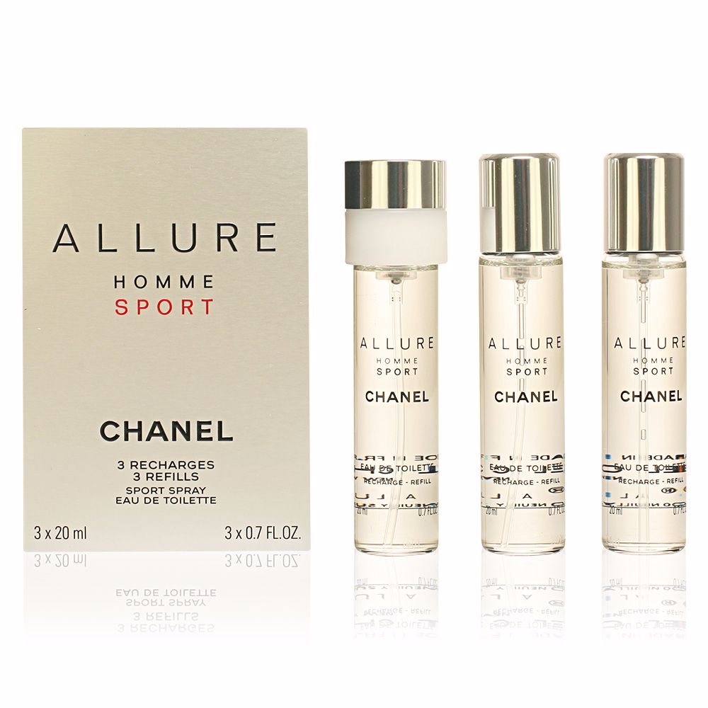 Allure homme Sport EDT 3x20ml. Chanel Allure homme Sport 20 мл. Chanel Allure homme Sport 3x20. Chanel Allure 3x20ml.