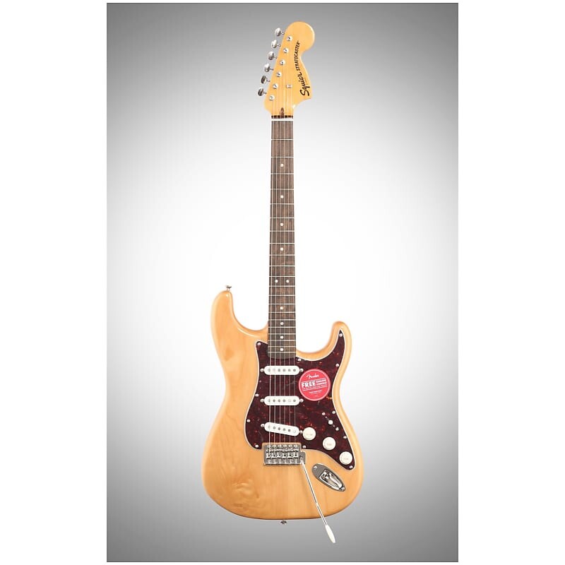 

Электрогитара Squier Classic Vibe '70s Stratocaster Electric Guitar, Indian Laurel Natural