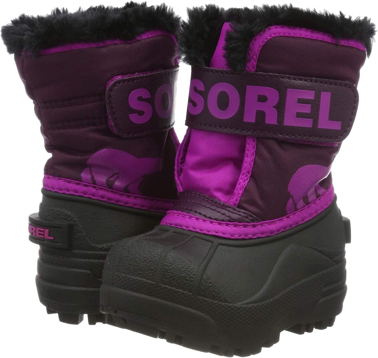 

Зимние ботинки Snow Commander SOREL, цвет Purple Dahlia/Groovy Pink