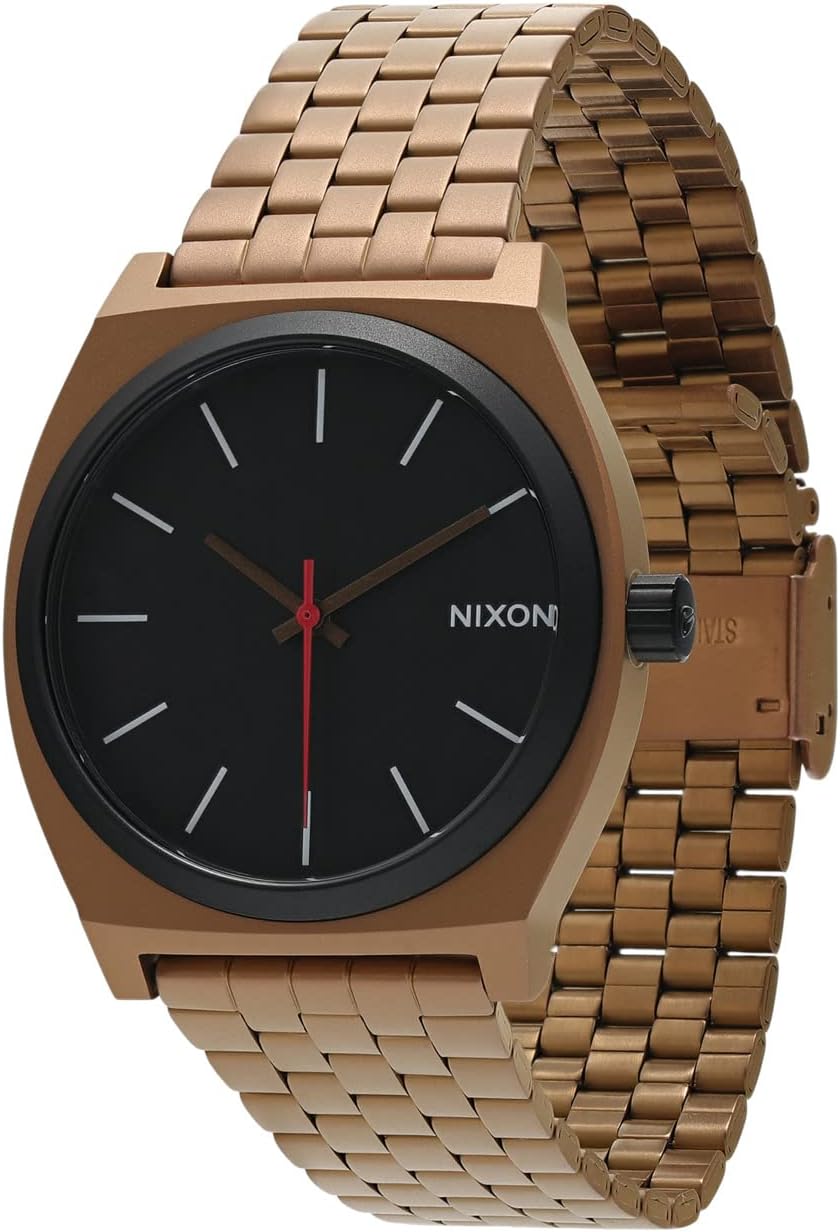 Часы Time Teller Nixon, цвет Bronze/Black 1 цена и фото