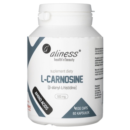 цена Aliness L-карнозин 500 мг 60 капсул Aliness - Medicaline