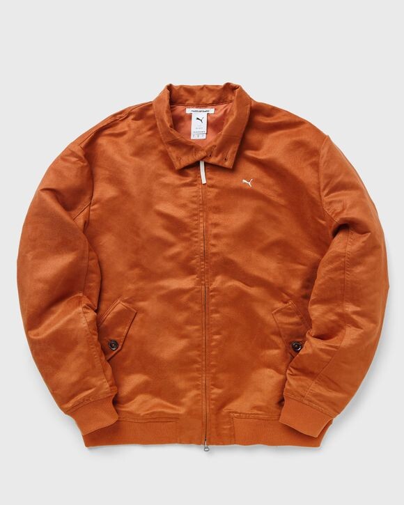 

Куртка Puma Mmq Fast Green Harrington Jacket, цвет bombay brown