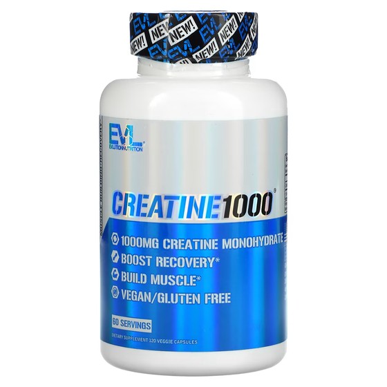 Пищевая добавка EVLution Nutrition Creatine1000, 120 растительных капсул