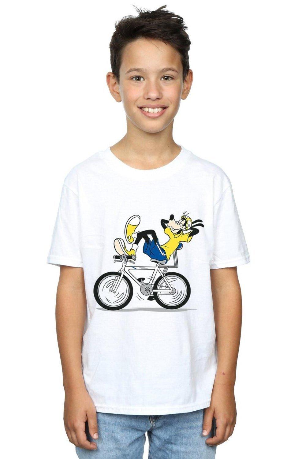 Футболка Goofy Tour De Goofy Disney, белый футболка goofy tour de goofy disney серый