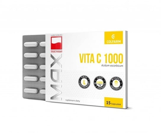 

Colfarm, Макс Вита С 1000 15 капсул