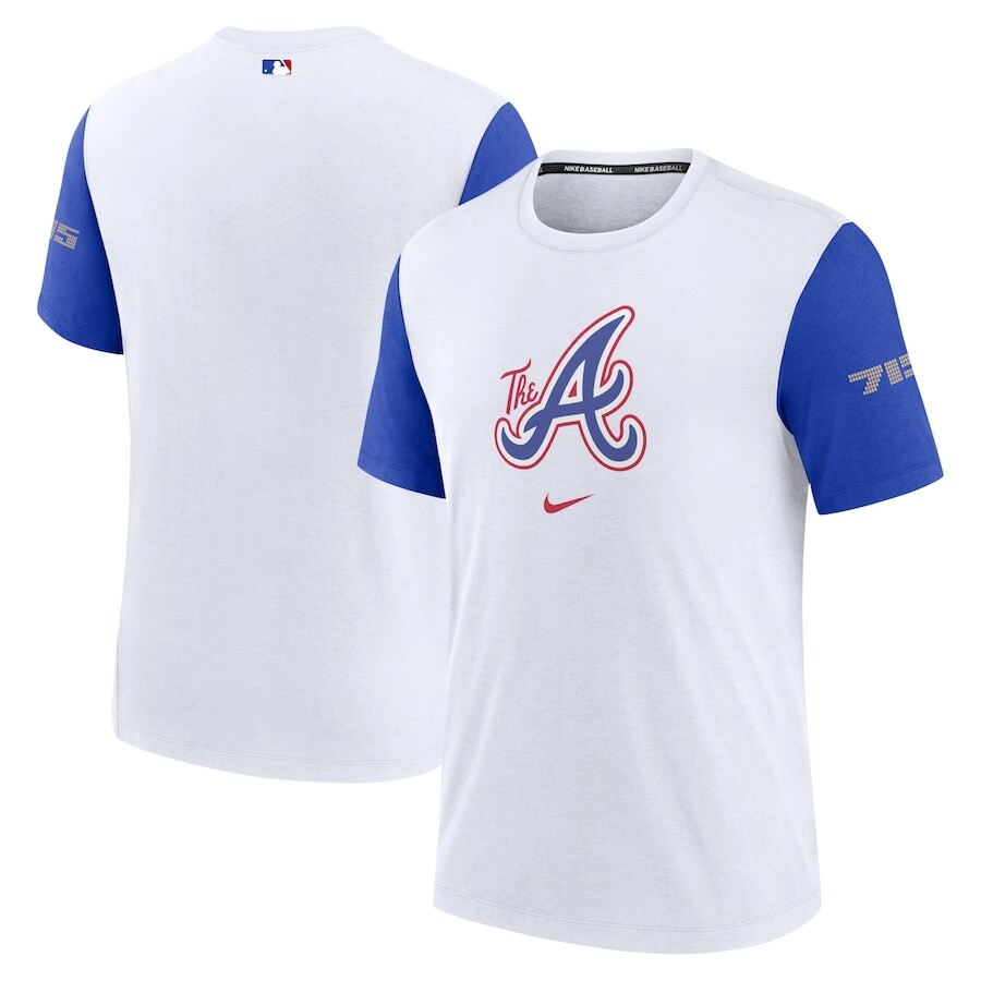 

Футболка с коротким рукавом Nike Atlanta Braves, белый