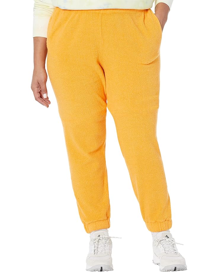 Спортивные брюки MONROW Teddy Fleece, цвет Mango