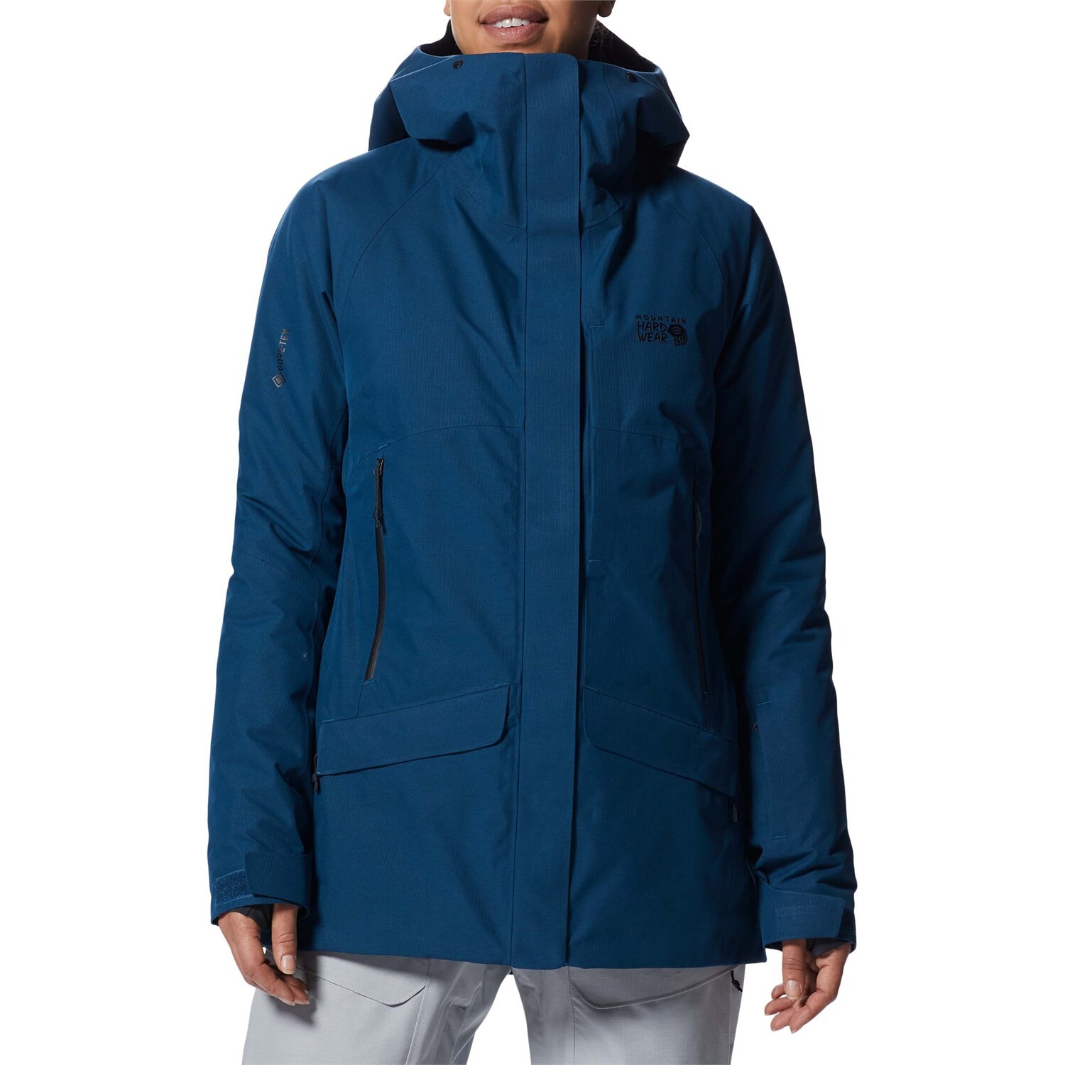 

Куртка Mountain Hardwear Cloud Bank GORE-TEX Insulated, цвет Dark Caspian