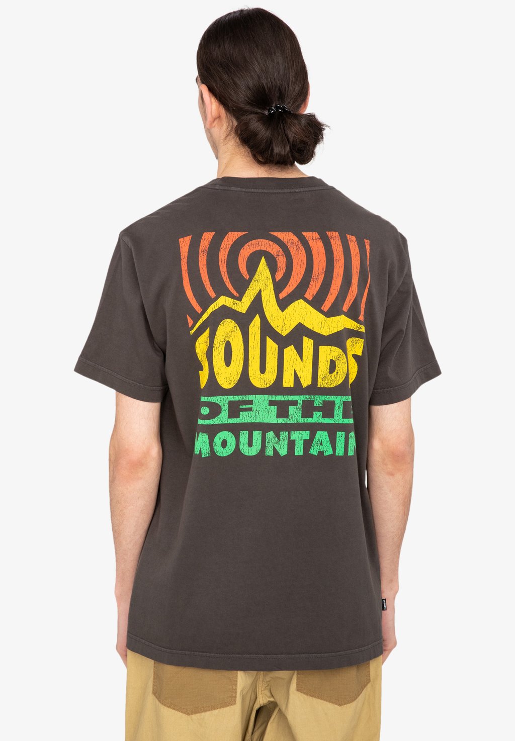 Футболка с принтом Sounds Of The Mountains Ss Element, черный