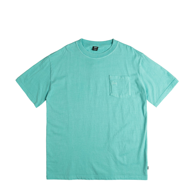 Футболка Basic Pocket T-Shirt Patta, синий