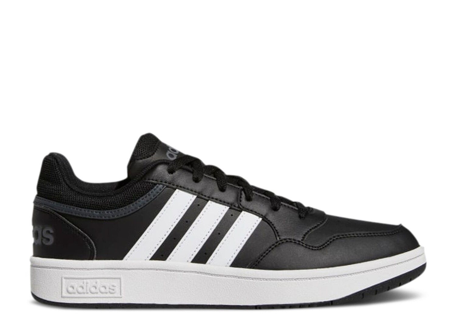 

Кроссовки adidas Hoops 3.0 Low 'Core Black Grey', черный, Черный;серый