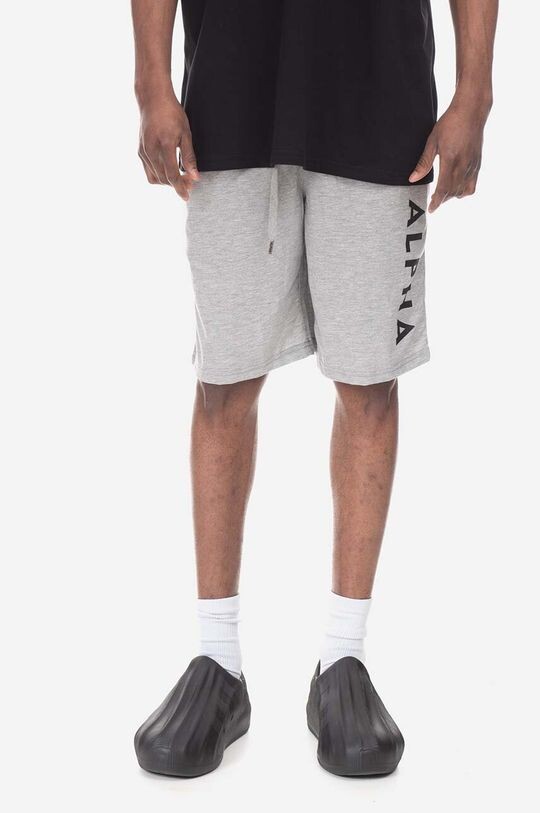 

Трикотажные шорты Alpha Alpha Industries, серый