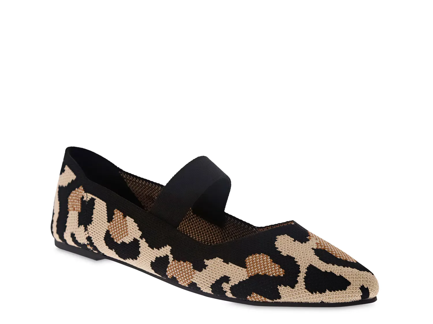

Балетки Kylie Flat Mia, коричневый/леопардовый принт