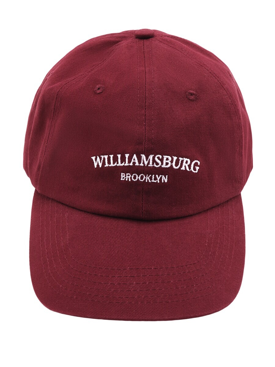 

Бейсболка Pull&Bear Cap, цвет Ruby red