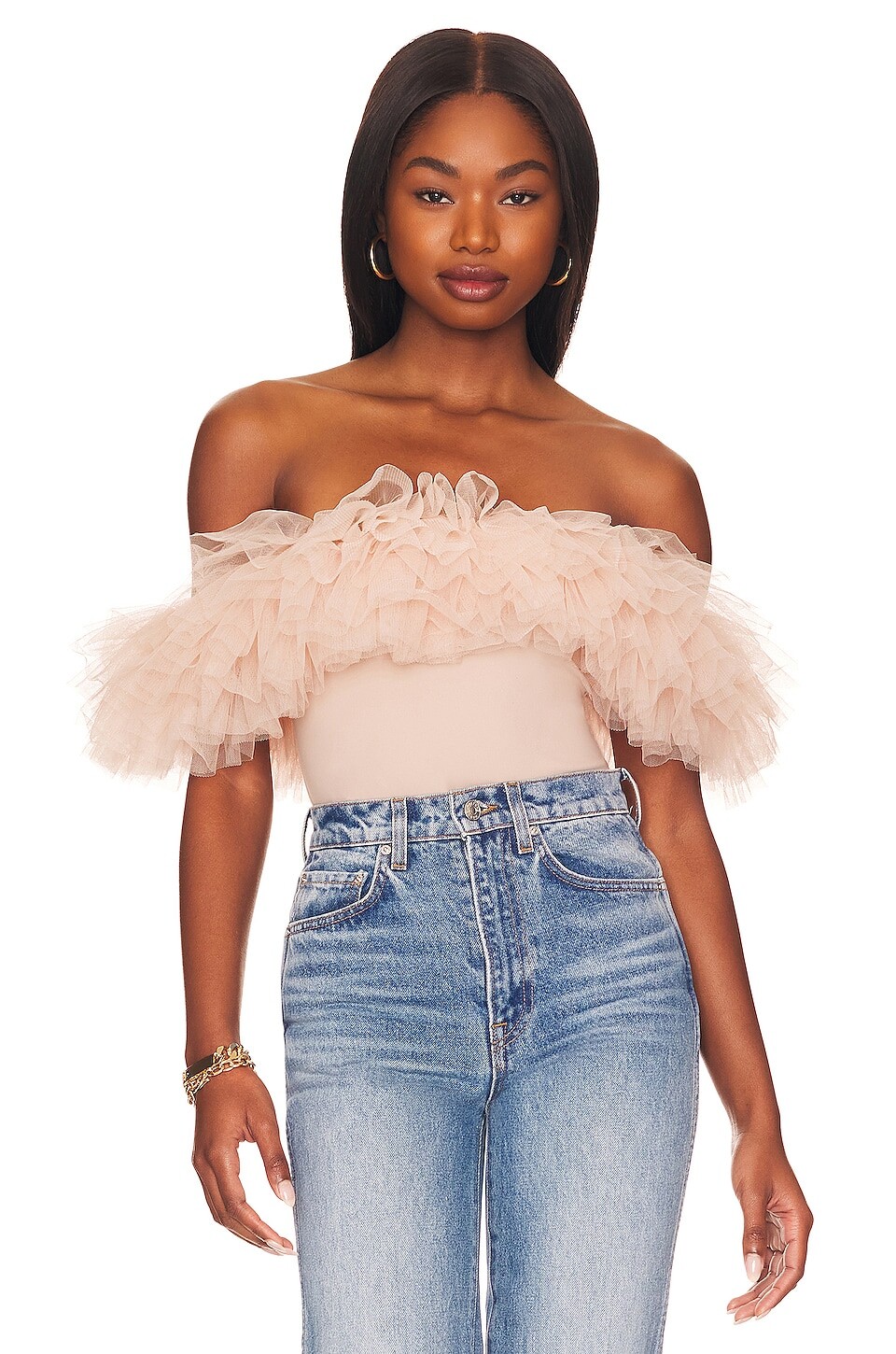 

Боди Free People Big Love, цвет Dusty Pink