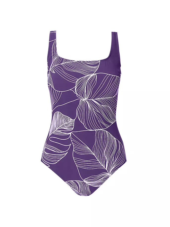 

Цельный купальник Natural Essence с квадратным вырезом Gottex Swimwear, белый