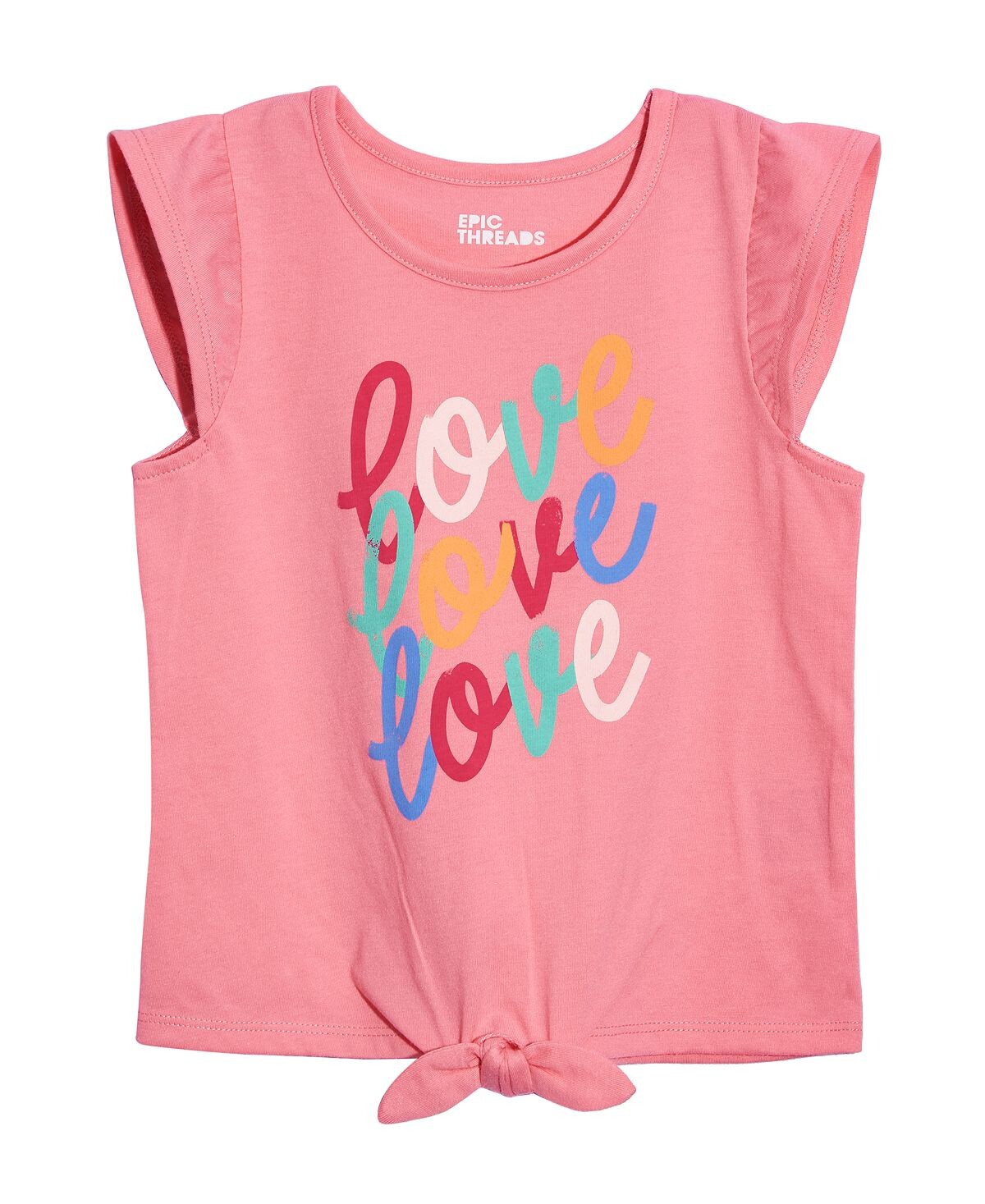 

Футболка с рисунком Love Flutter для маленьких девочек, созданная для Macy's Epic Threads