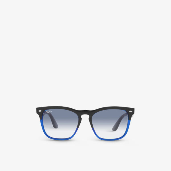 

RB4487 солнцезащитные очки Steve в нейлоновой квадратной оправе Ray-Ban, черный